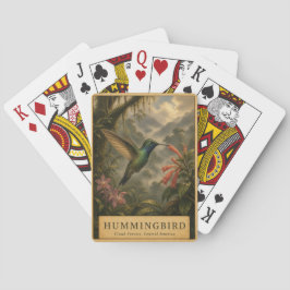 Kolibri-Nebelwald VINTAGE Spielkarten