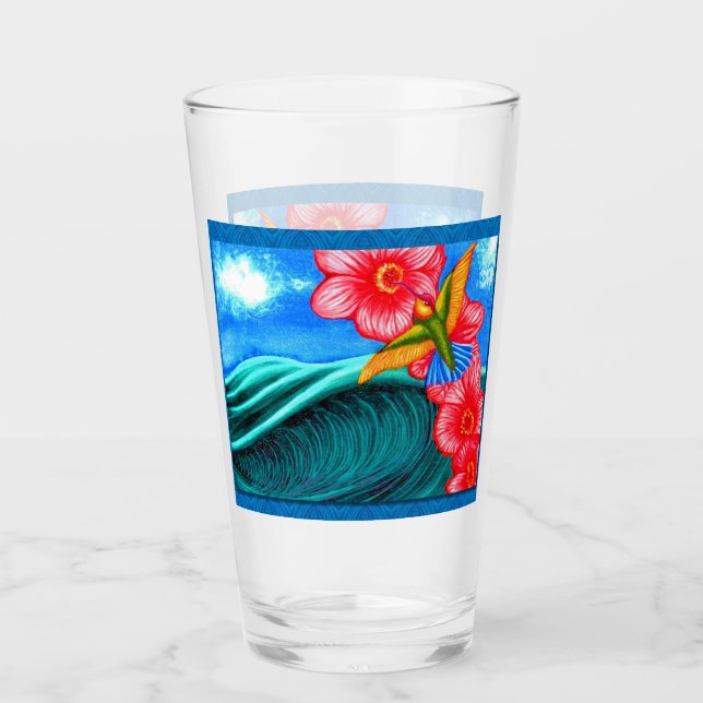 Kolibri Ozean Glas (Vorderseite)