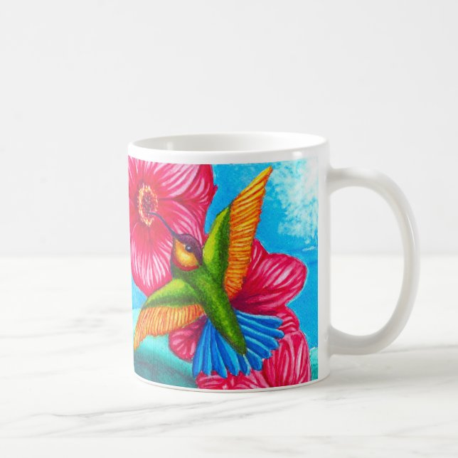 Kolibri-Ozean Kaffeetasse (Rechts)