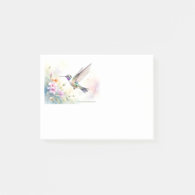 Kolibri Post-it Klebezettel (Vorderseite)