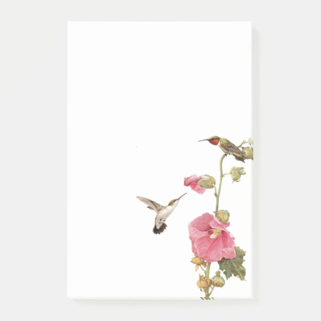 Kolibri-Post-Itanmerkungen Post-it Klebezettel (Vorderseite)