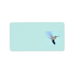 Kolibri-Rücksendeadressen-Aufkleber Adressaufkleber