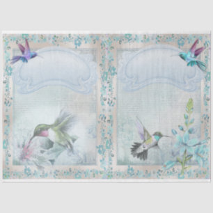 Kolibri-Serie Design 5 Seidenpapier