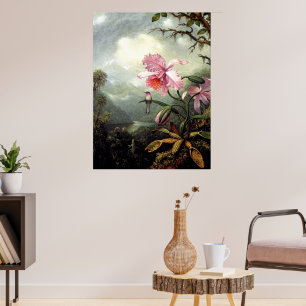 Kolibri sitzend, fine art, poster