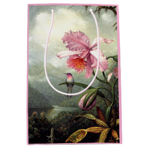 Kolibri sitzt, Kunst, Mittlere Geschenktüte