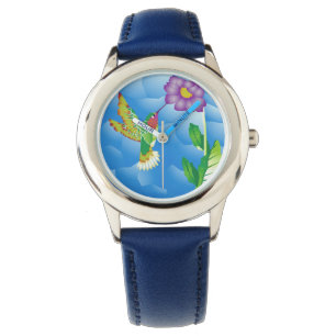 Kolibri: Stilisiert Armbanduhr