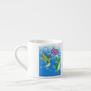 Kolibri: Stilisiert Espressotasse