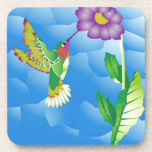Kolibri: Stilisiert Untersetzer