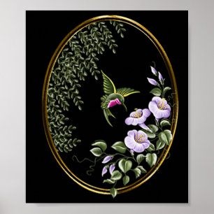 Kolibri Suncatcher Entwurfs-Druck Poster