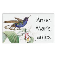 Kolibri-Vogel-Tier-Blumen-Namensumbau