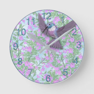Kolibri-Wanduhr Runde Wanduhr