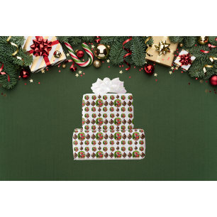 Kolibri-Weihnachtspapier Geschenkpapier