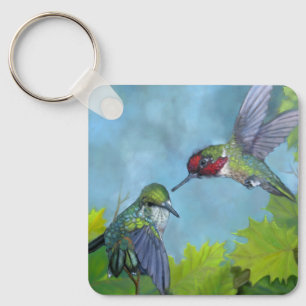 Kolibri-Werbeanhänger Schlüsselanhänger