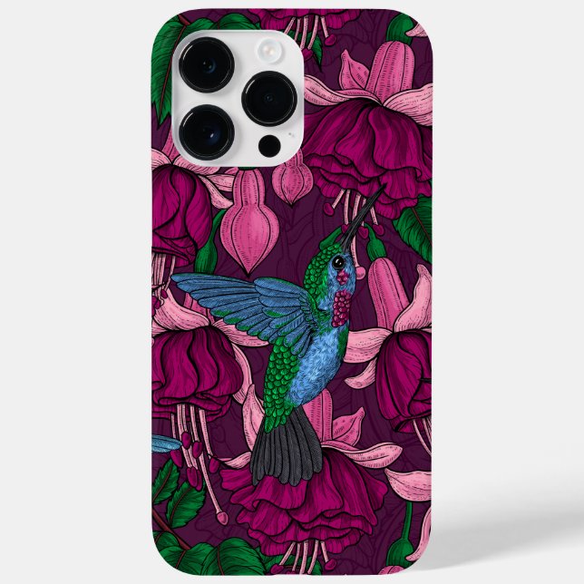 Kolibrigarten Case-Mate iPhone 14 Pro Max Hülle (Rückseite)