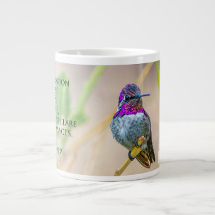 Kolibris der Costa Psalm 145:4 ELB Jumbo-Tasse
