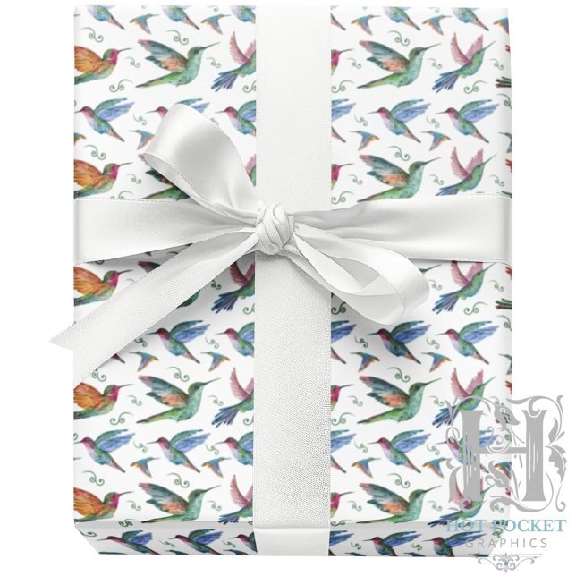 Kolibris Geschenkpapier (Von Creator hochgeladen)
