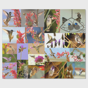 Kolibris Geschenkpapier