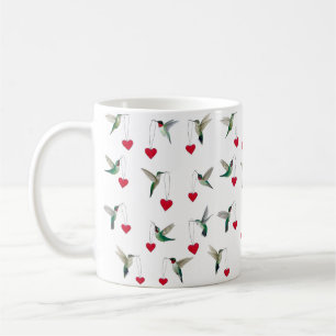 Kolibris Valentinstag Kaffeetasse