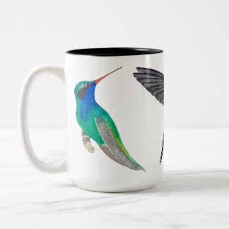 Kolibris Zweifarbige Tasse
