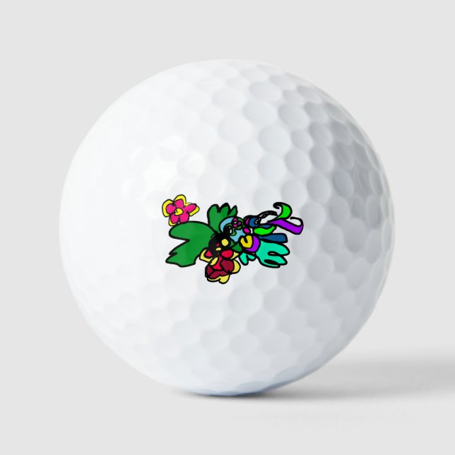 Kolibristil  golfball (Vorderseite)