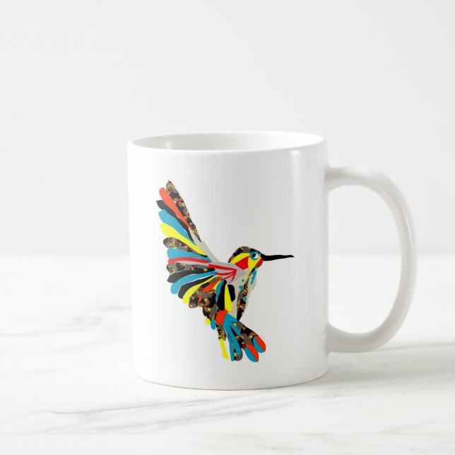 Kolibrizeichnen Kaffeetasse (Rechts)