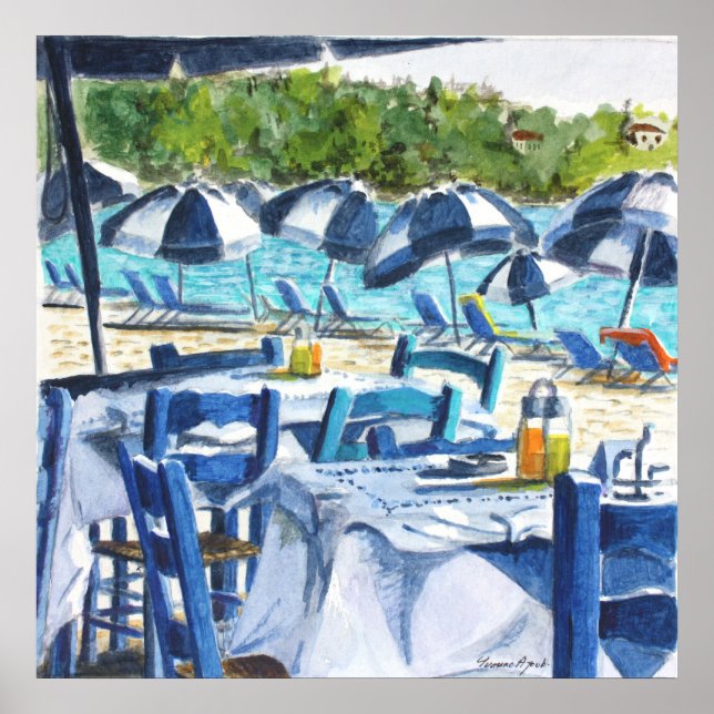 Kolios Blue Poster (Vorne)