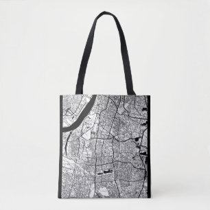 Kolkata West Bengal Karte Tasche