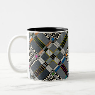 KOLLA Karo Zwei-Tone-Kaffee-Tasse Zweifarbige Tasse