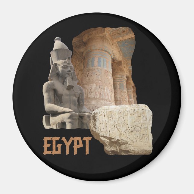 Kollaborationsmagnet für EGYPT Foto Magnet (Vorne)