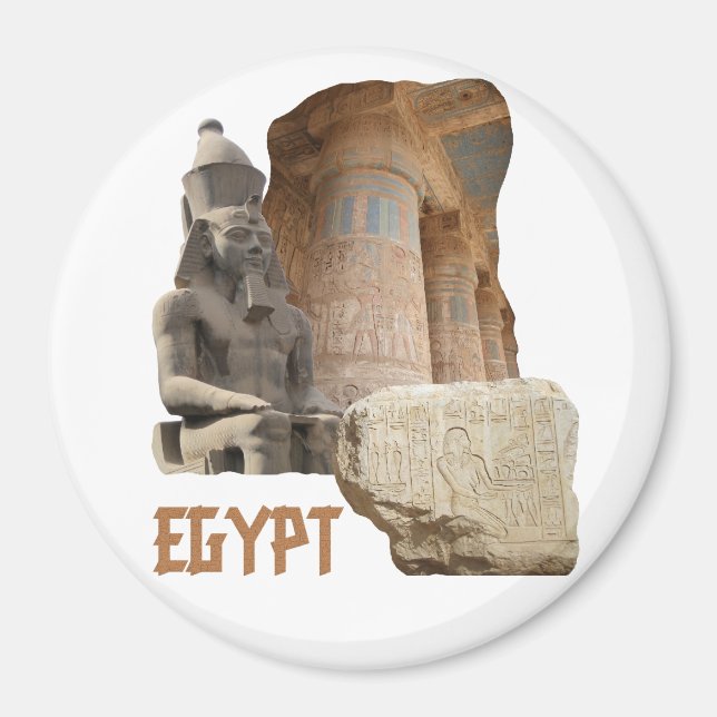 Kollaborationsmagnet für EGYPT Foto Magnet (Vorne)