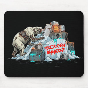 Kollaps Nahe – Klimakollaps Eisbär Mousepad