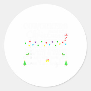 Kollegen sind wie Weihnachtslichter für Lehrer St Runder Aufkleber
