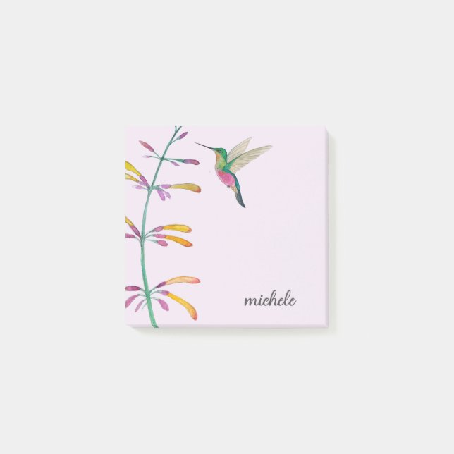 Kollektion Kolibri  Post-it Klebezettel (Vorderseite)