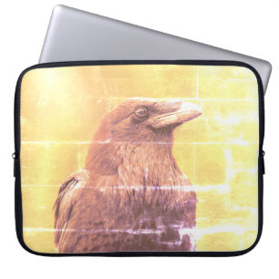 Kollektivbild des Kolkraben Laptopschutzhülle