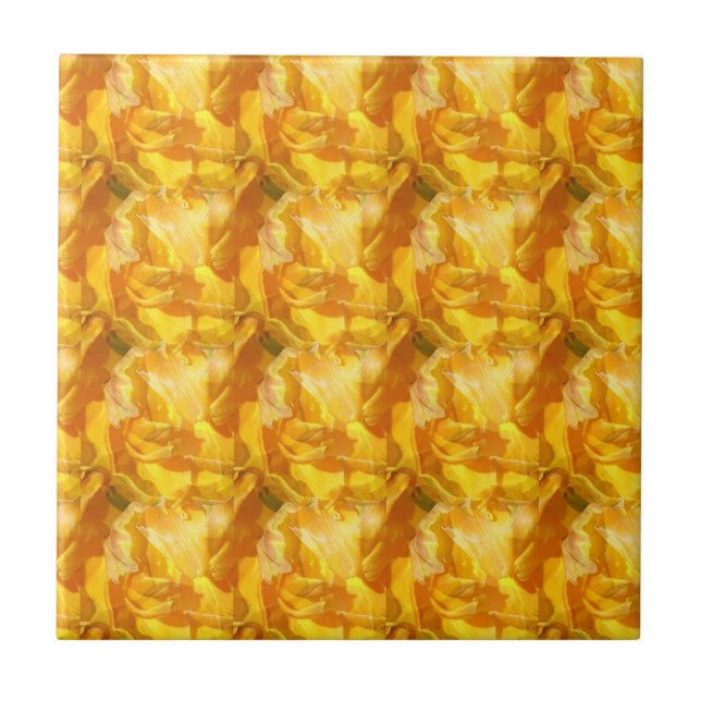 kollektive Blüte Fliese (Vorderseite)