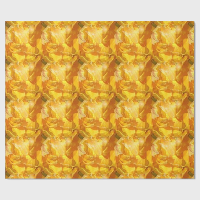 kollektive Blüte Geschenkpapier (Flach)