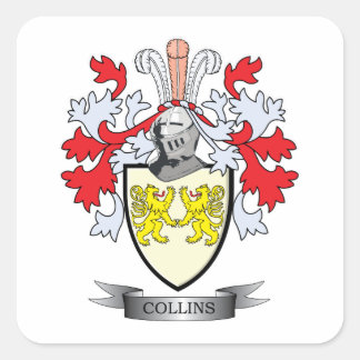 Kollinskittel Quadratischer Aufkleber