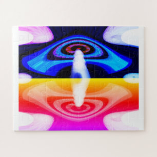 Kollision von Kometen Kunst
