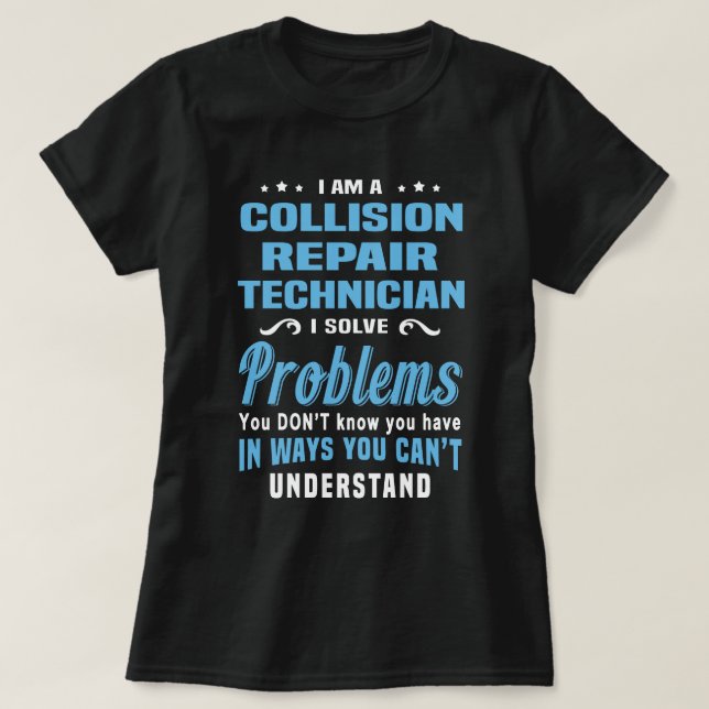 Kollisionsreparatur T-Shirt (Design vorne)