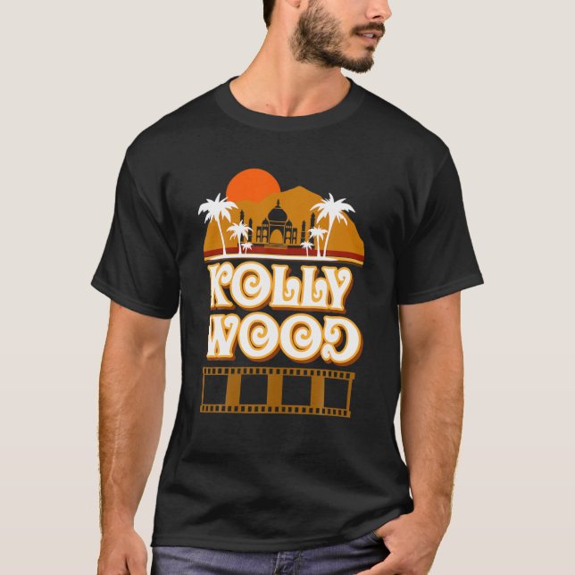 Kollywood Movie Retro Style Tamil Indian Cinema Lo T-Shirt (Vorderseite)