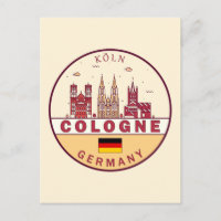 Köln City Skyline Emblem