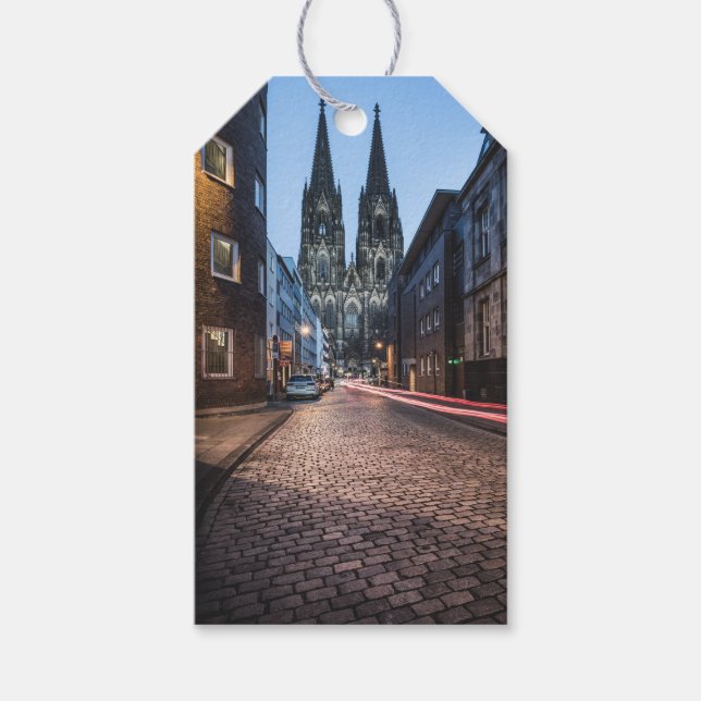 Köln Deutschland Geschenkanhänger (Vorderseite)