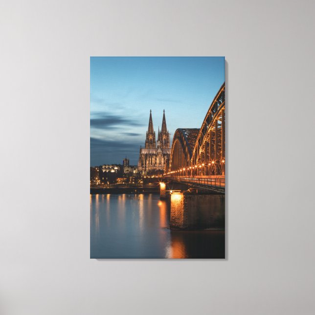 Köln Deutschland Leinwanddruck (Vorderseite)