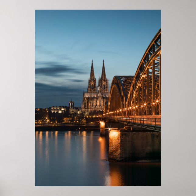 Köln Deutschland Poster (Vorne)