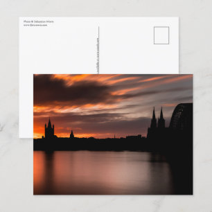 Köln Deutschland Postkarte