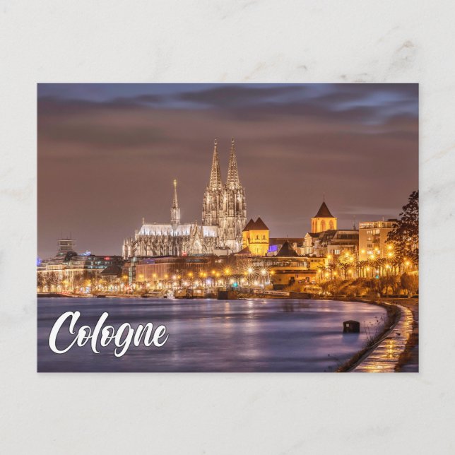 Köln, Deutschland Postkarte (Vorderseite)