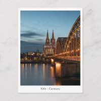 Köln Deutschland Postkarte