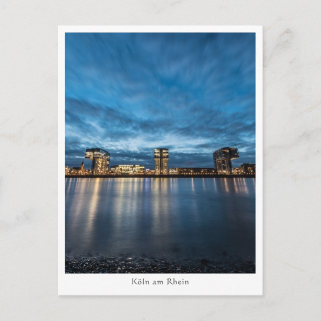 Köln Deutschland Postkarte (Vorderseite)