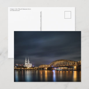 Köln Deutschland Postkarte