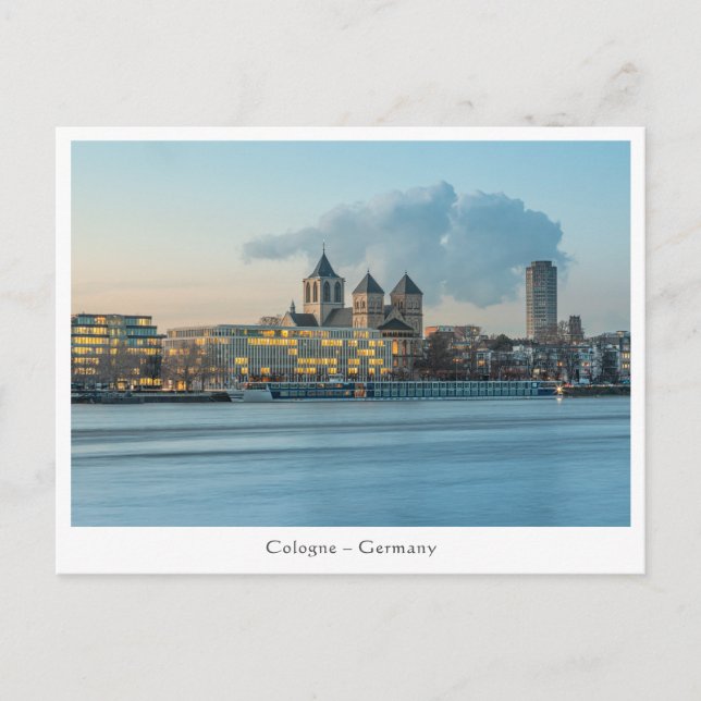 Köln Deutschland Postkarte (Vorderseite)